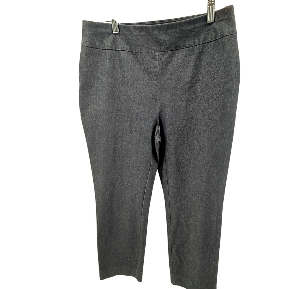 Chico's So Slimming Crop Pants Women's Size 0.5 black Stretch Denim‎